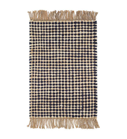 Allred Collaborative - Dash and Albert - Kuba Black Woven Jute Rug - Kuba Black Woven Jute Rug - DA978-23