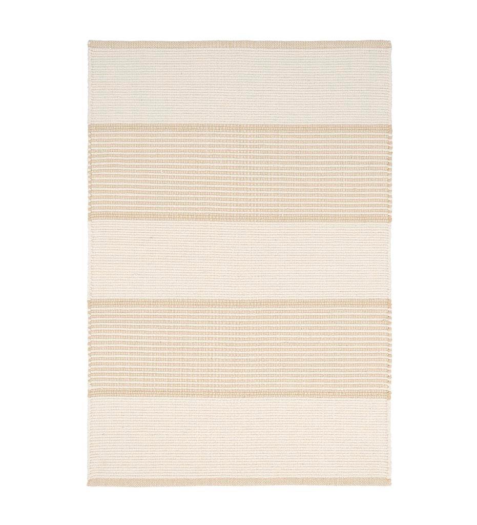 Allred Collaborative - Dash and Albert - La Mirada Wheat Woven Cotton Rug - La Mirada Wheat Woven Cotton Rug - DA1151-23