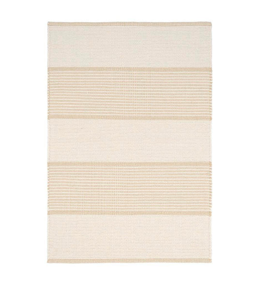 Allred Collaborative - Dash and Albert - La Mirada Wheat Woven Cotton Rug - La Mirada Wheat Woven Cotton Rug - DA1151-23