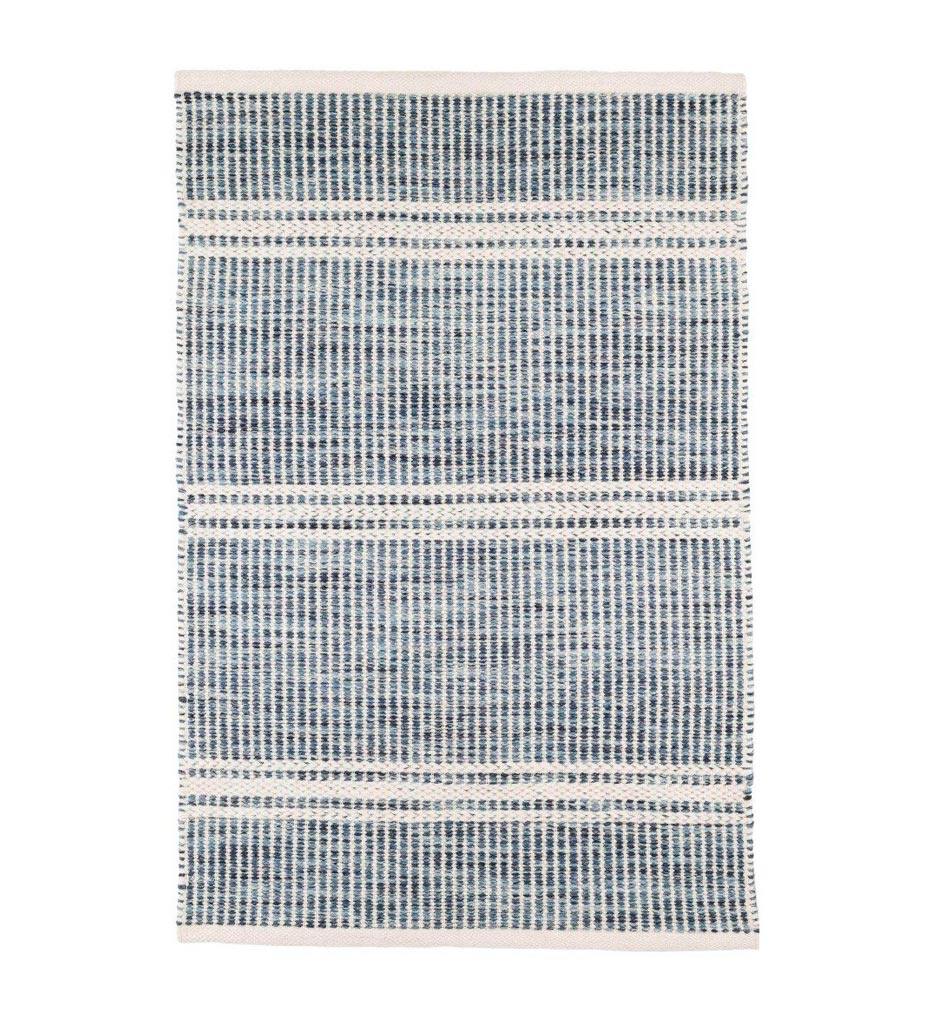 Allred Collaborative - Dash and Albert - Malta Blue Woven Wool Rug - Malta Blue Woven Wool Rug - DA1026-23