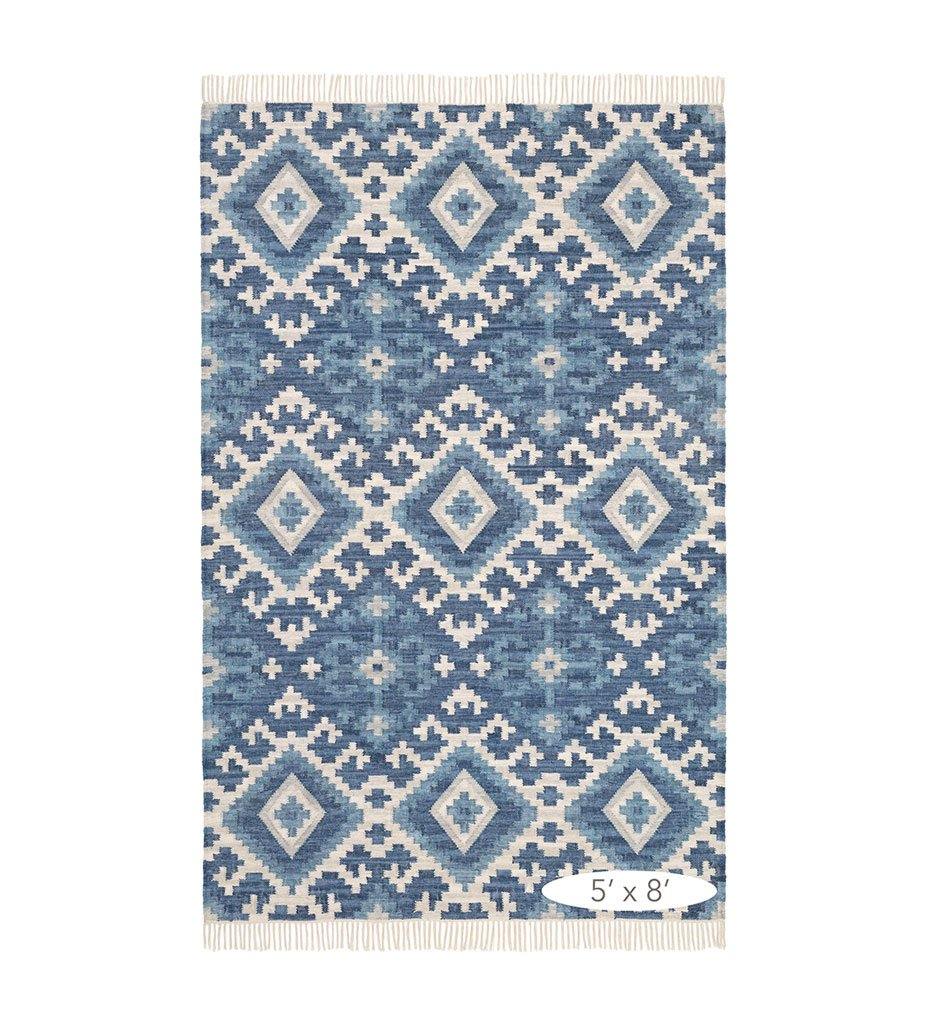 Allred Collaborative - Dash and Albert - Marmara Kilim Woven Cotton Rug - Marmara Kilim Woven Cotton Rug - DA1365-23