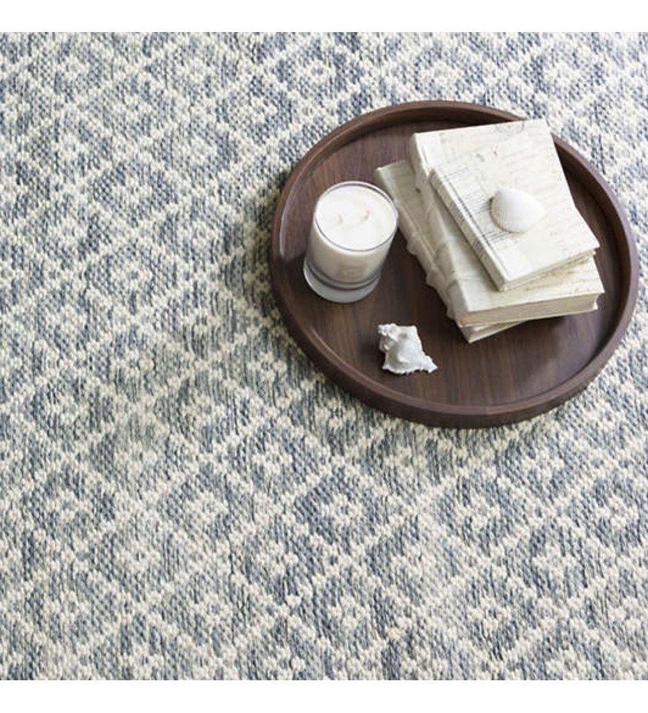 Allred Collaborative - Dash and Albert - Melange Diamond Blue Woven Cotton Rug - Melange Diamond Blue Woven Cotton Rug - DA887-23