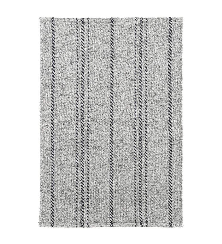 Allred Collaborative - Dash and Albert - Melange Stripe Grey/Black Indoor/Outdoor Rug - Melange Stripe Grey/Black Indoor/Outdoor Rug - DA1028-23