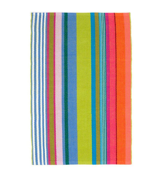 Allred Collaborative - Dash and Albert - Mellie Stripe Woven Cotton Rug - Mellie Stripe Woven Cotton Rug - RDA437-23