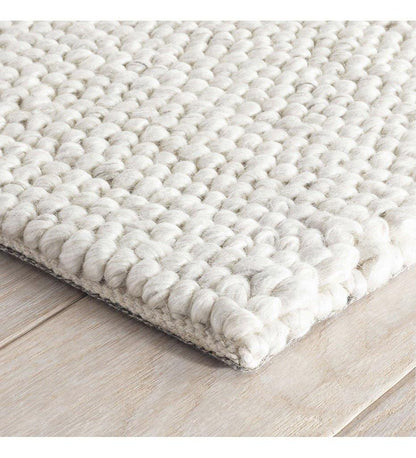 Allred Collaborative - Dash and Albert - Niels Ivory Woven Wool / Viscose Rug - Niels Ivory Woven Wool / Viscose Rug - DA968-23