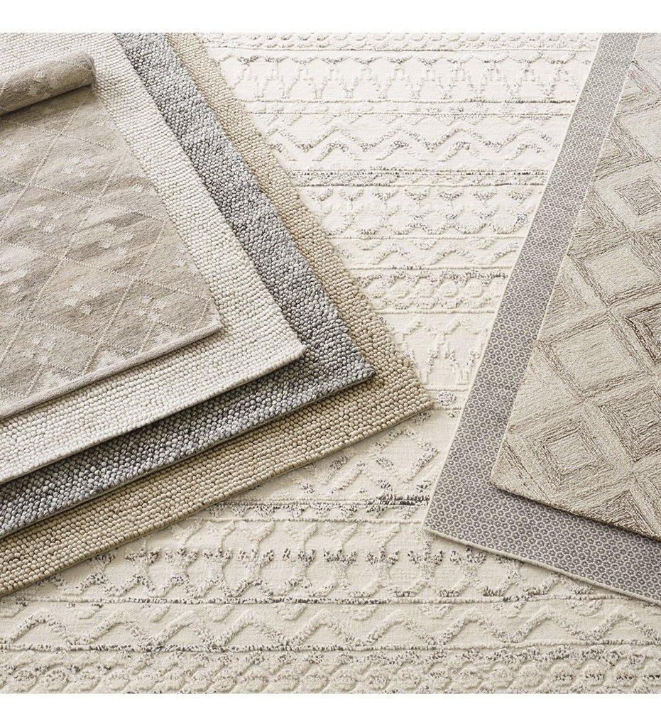 Allred Collaborative - Dash and Albert - Niels Ivory Woven Wool / Viscose Rug - Niels Ivory Woven Wool / Viscose Rug - DA968-23