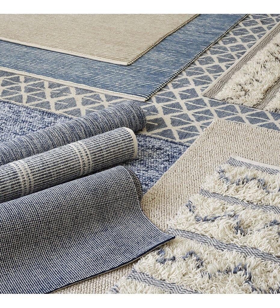 Allred Collaborative - Dash and Albert - Niels Navy Woven Wool / Viscose Rug - Niels Navy Woven Wool / Viscose Rug - DA967-23