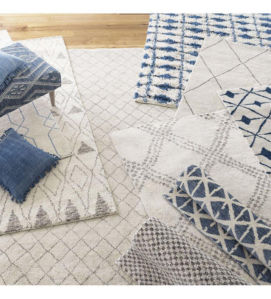 Allred Collaborative - Dash and Albert - Noma Indigo Woven Wool Rug - Noma Indigo Woven Wool Rug - DA850-23