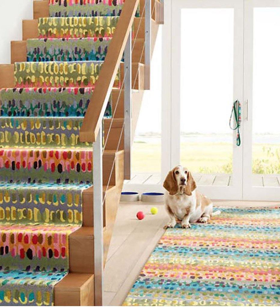 Allred Collaborative - Dash and Albert - Paint Chip Micro Hooked Wool Rug - Paint Chip Micro Hooked Wool Rug - DA552-23