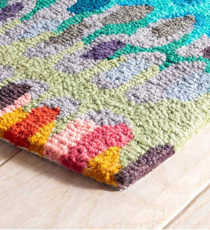 Allred Collaborative - Dash and Albert - Paint Chip Micro Hooked Wool Rug - Paint Chip Micro Hooked Wool Rug - DA552-23