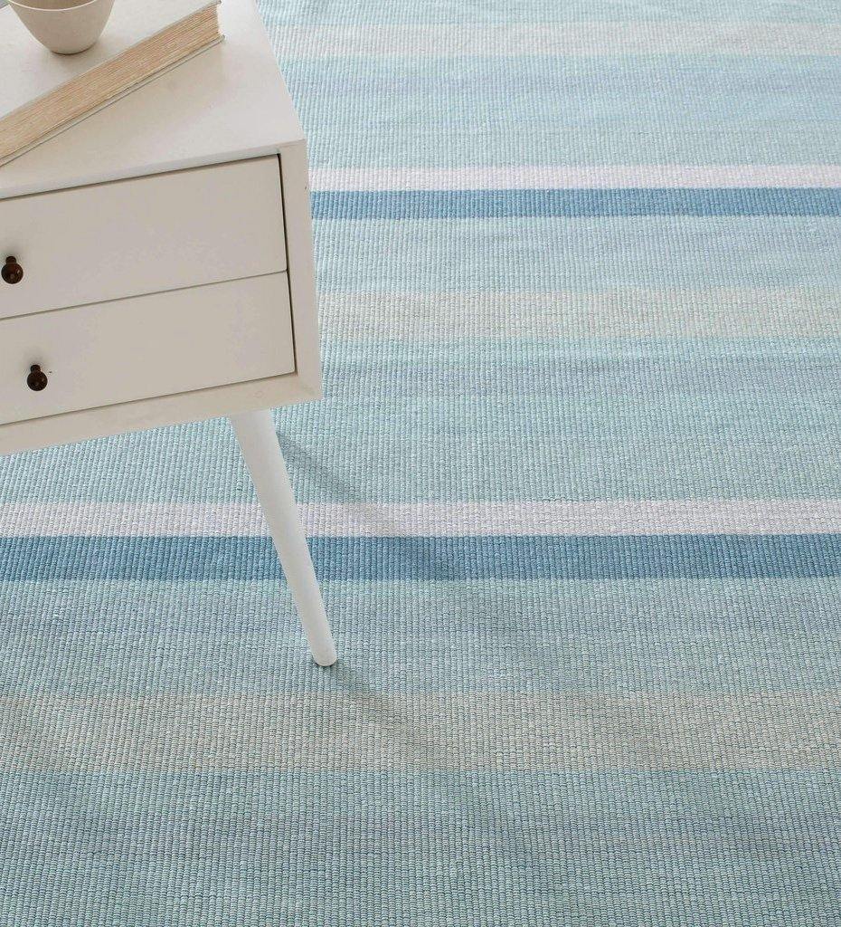 Allred Collaborative - Dash and Albert - Shore Stripe Woven Cotton Rug - Shore Stripe Woven Cotton Rug - DA1088-23