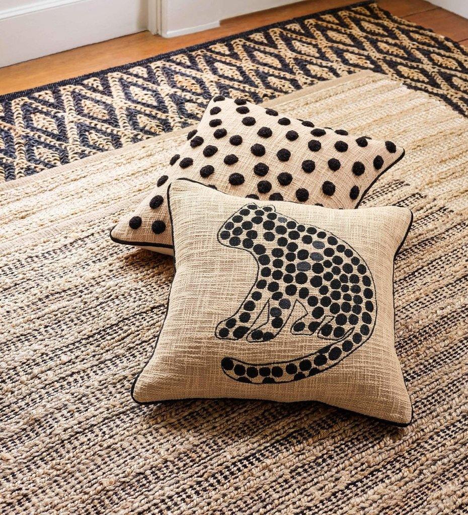 Allred Collaborative - Dash and Albert - Simba Black Woven Jute Rug - Simba Black Woven Jute Rug - DA1016-23