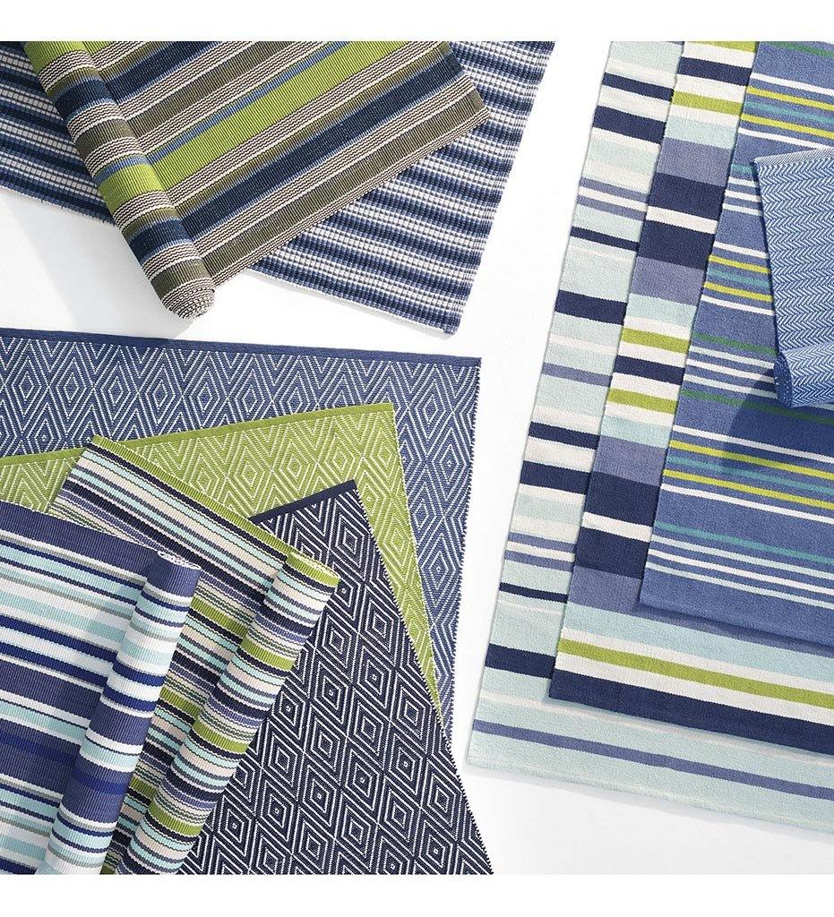 Allred Collaborative - Dash and Albert - Skyler Stripe Indoor/Outdoor Rug - Skyler Stripe Indoor/Outdoor Rug - DA1360-23