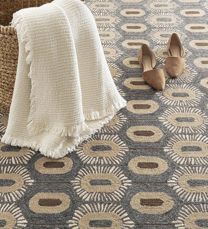 Allred Collaborative - Dash and Albert - Stowe Micro Hooked Wool Rug - Stowe Micro Hooked Wool Rug - DA1691-23