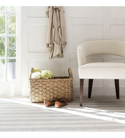 Allred Collaborative - Dash and Albert - Swedish Stripe Woven Cotton Rug - Swedish Stripe Woven Cotton Rug - RP42-23