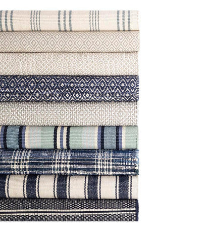 Allred Collaborative - Dash and Albert - Swedish Stripe Woven Cotton Rug - Swedish Stripe Woven Cotton Rug - RP42-23