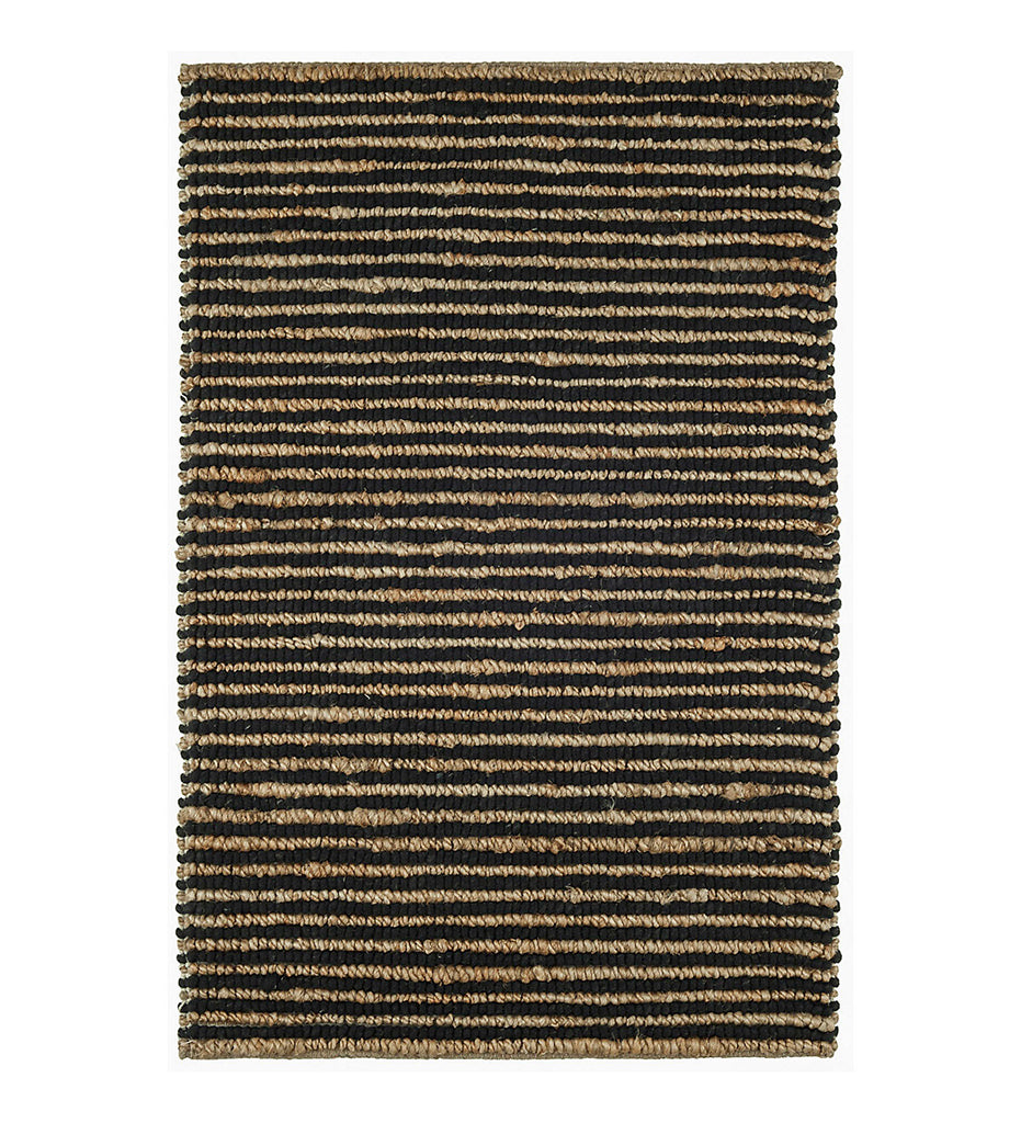 Allred Collaborative - Dash and Albert - Twiggy Black Woven Wool/Jute Rug - Twiggy Black Woven Wool/Jute Rug - DA1934-23