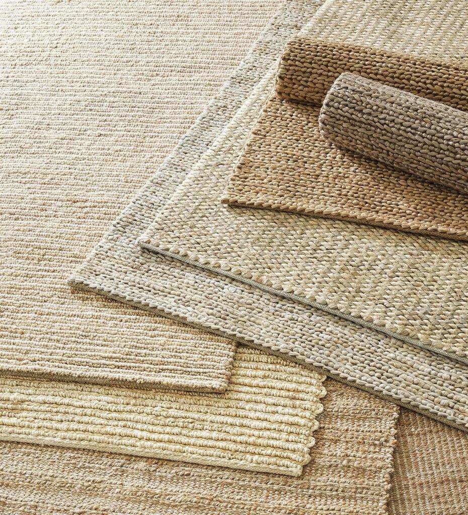 Allred Collaborative - Dash and Albert - Twiggy Natural Woven Wool/Jute Rug - Twiggy Natural Woven Wool/Jute Rug - DA779-23