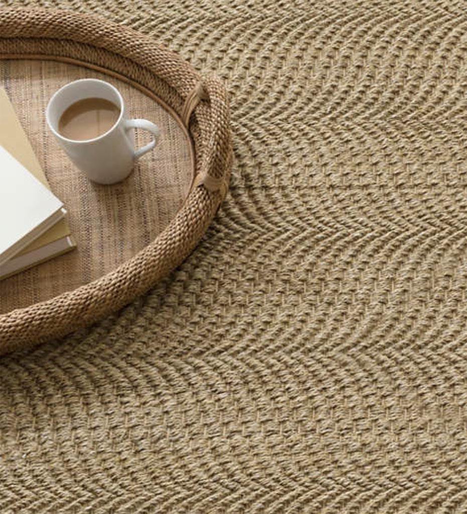 Allred Collaborative - Dash and Albert - Wave Natural Sisal Woven Rug - Wave Natural Sisal Woven Rug - RDA433-23