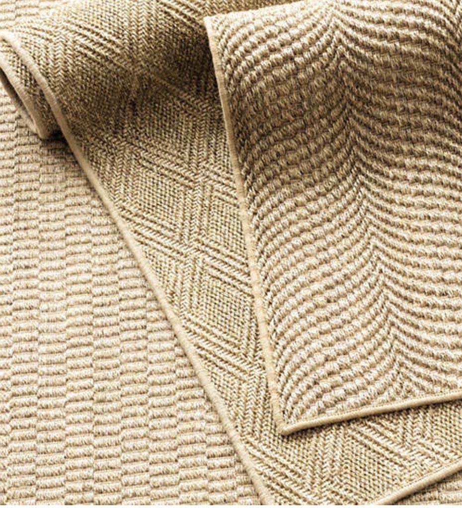 Allred Collaborative - Dash and Albert - Wave Sand Sisal Woven Rug - Wave Sand Sisal Woven Rug - DA756-23