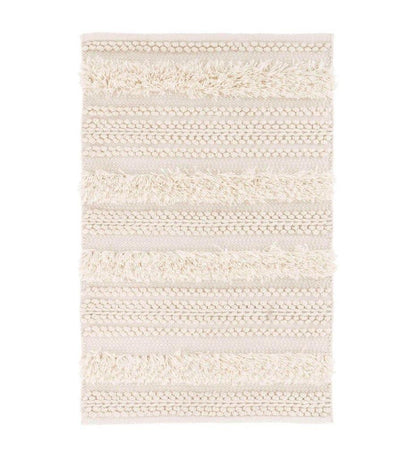 Allred Collaborative - Dash and Albert - Zhara Stripe Ivory Indoor/Outdoor Rug - Zhara Stripe Ivory Indoor/Outdoor Rug - DA1039-23