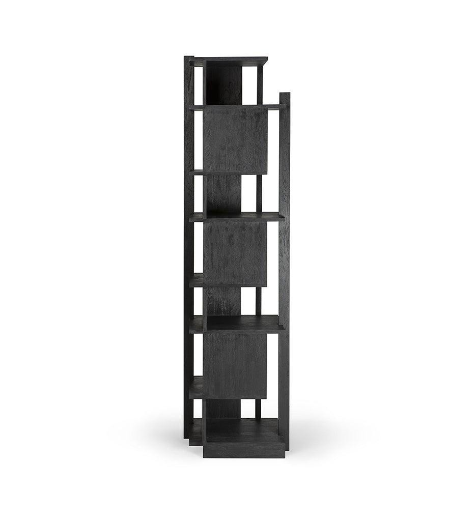 Allred Collaborative - Ethnicraft - Abstract Rack - Teak Black Varnished - Abstract Rack - Teak Black Varnished - 10115