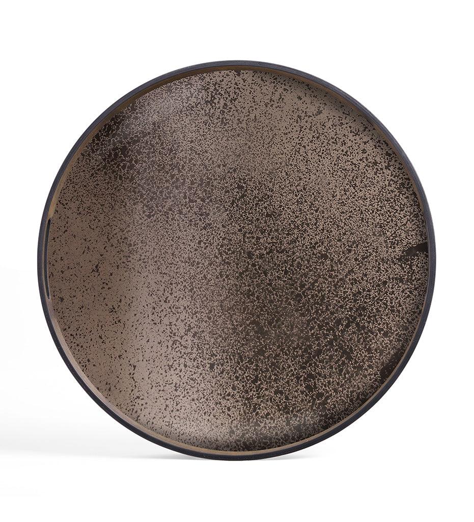 Allred Collaborative - Ethnicraft - Aged Tray - Bronze Mirror - Round - - Aged Tray - Bronze Mirror - Round - - 20403