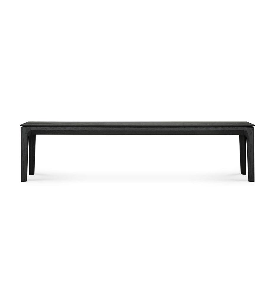 Allred Collaborative - Ethnicraft - Black Oak Bok Bench - Varnished - - Black Oak Bok Bench - Varnished - - 51537