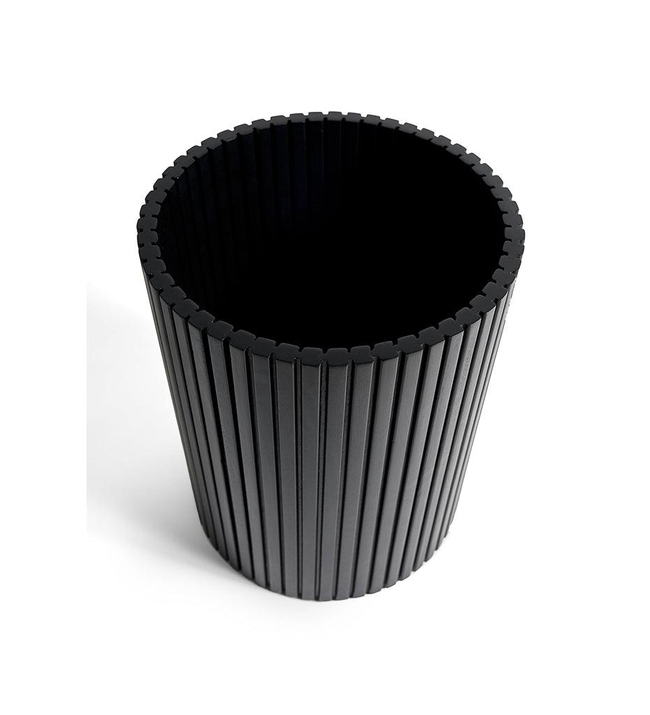 Allred Collaborative - Ethnicraft - Black Roller Max Waste Paper Basket - Black Roller Max Waste Paper Basket - 29771