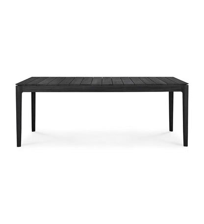 Allred Collaborative - Ethnicraft - Bok Outdoor Dining Table - Black Teak - - Bok Outdoor Dining Table - Black Teak - - 10279