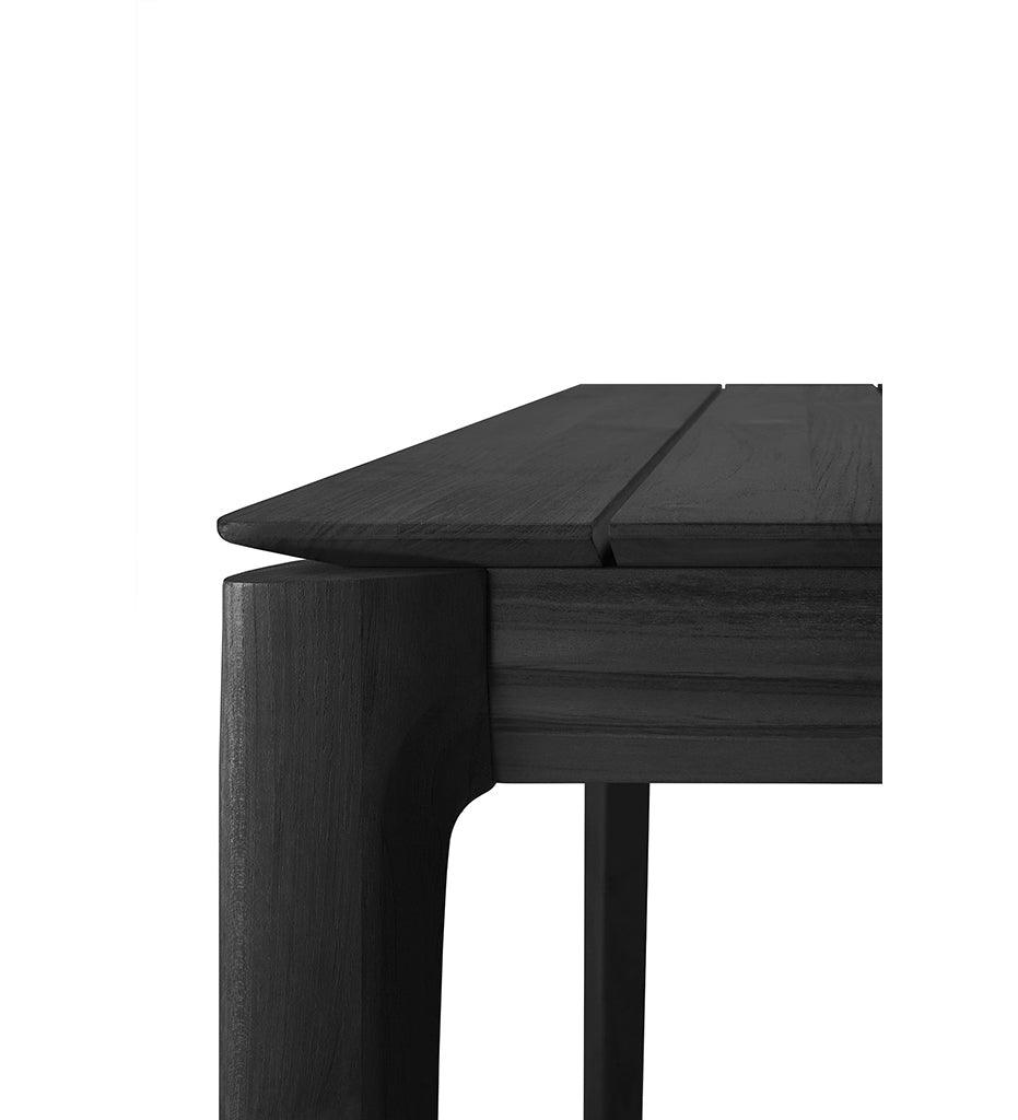 Allred Collaborative - Ethnicraft - Bok Outdoor Dining Table - Black Teak - - Bok Outdoor Dining Table - Black Teak - - 10279