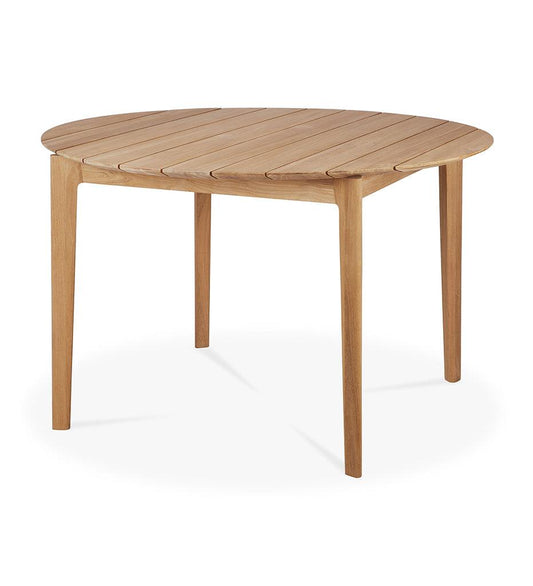 Allred Collaborative - Ethnicraft - Bok Outdoor Dining Table - Teak - Round - 49 in. - Bok Outdoor Dining Table - Teak - Round - 49 in. - 10298