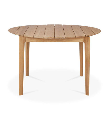 Allred Collaborative - Ethnicraft - Bok Outdoor Dining Table - Teak - Round - 49 in. - Bok Outdoor Dining Table - Teak - Round - 49 in. - 10298