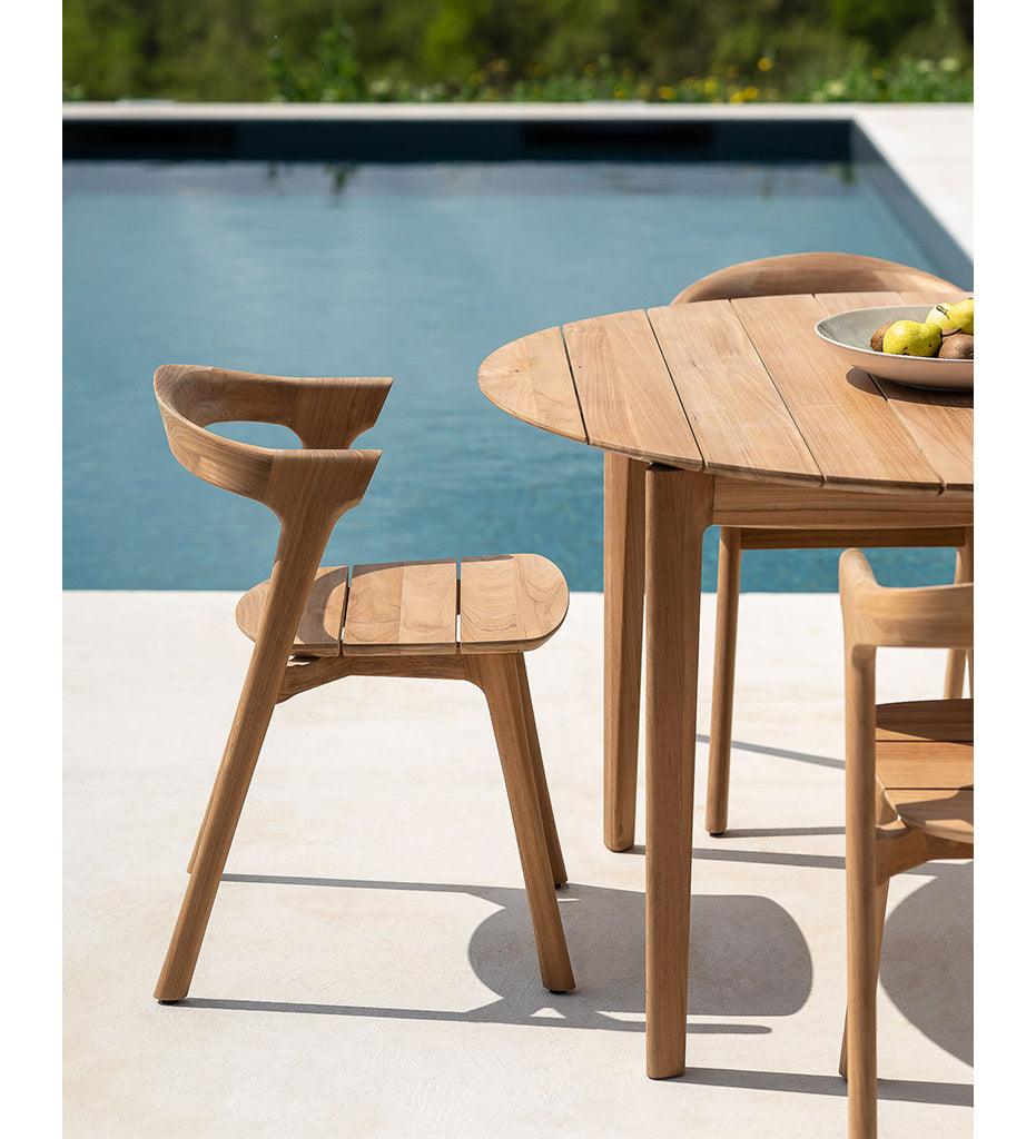 Allred Collaborative - Ethnicraft - Bok Outdoor Dining Table - Teak - Round - 49 in. - Bok Outdoor Dining Table - Teak - Round - 49 in. - 10298