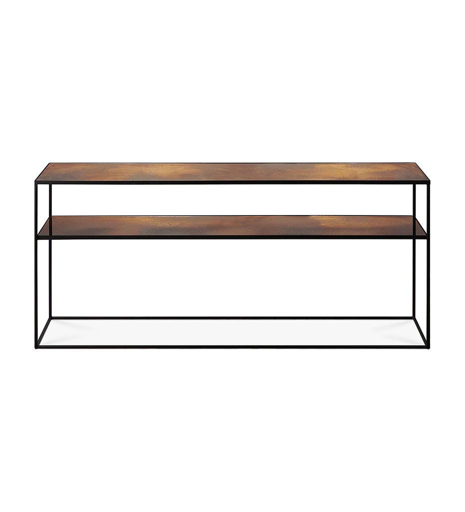 Allred Collaborative - Ethnicraft - Bronze Copper Sofa Console - Bronze Copper Sofa Console - 20731