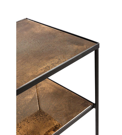 Allred Collaborative - Ethnicraft - Bronze Copper Sofa Console - Bronze Copper Sofa Console - 20731