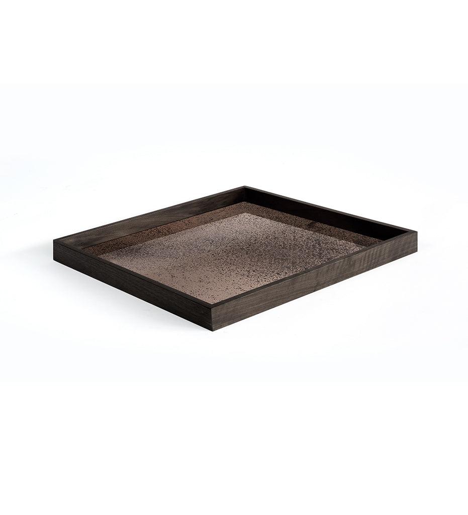 Allred Collaborative - Ethnicraft - Bronze Mirror Tray - Square - - Bronze Mirror Tray - Square - - 20561