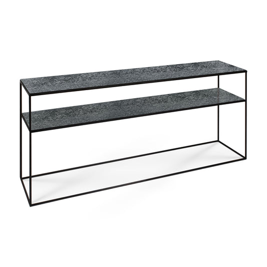 Allred Collaborative - Ethnicraft - Charcoal Sofa Console - Charcoal Sofa Console - 20748