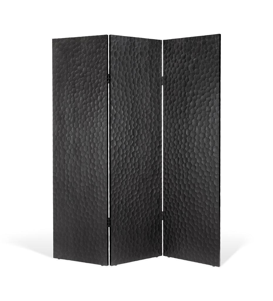 Allred Collaborative - Ethnicraft - Chopped Room Divider - Varnished Black Mahogany - 59 in. - Chopped Room Divider - Varnished Black Mahogany - 59 in. - 35135