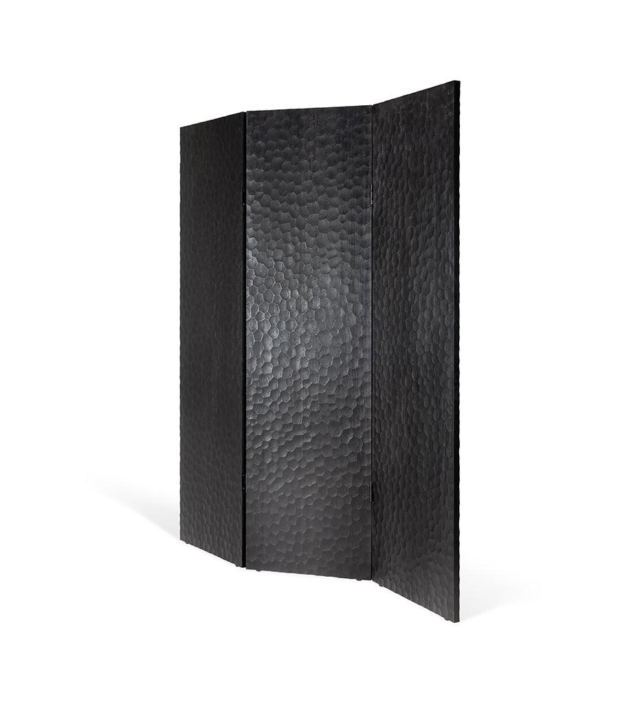 Allred Collaborative - Ethnicraft - Chopped Room Divider - Varnished Black Mahogany - 59 in. - Chopped Room Divider - Varnished Black Mahogany - 59 in. - 35135