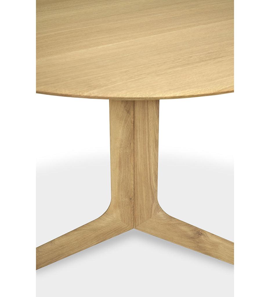 Allred Collaborative - Ethnicraft - Corto Dining Table - Oak - Round - 47 in. - Corto Dining Table - Oak - Round - 47 in. - 50993