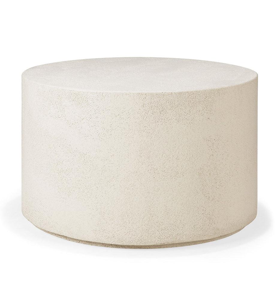 Allred Collaborative - Ethnicraft - Elements Coffee Table - Microcement - Off White - Round - - Elements Coffee Table - Microcement - Off White - Round - - 26414