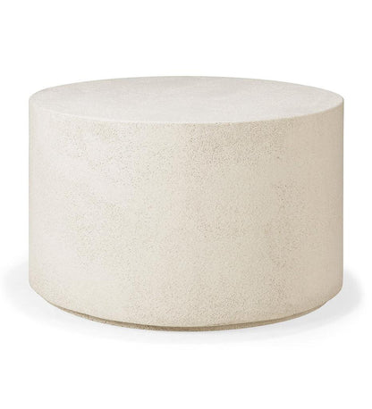 Allred Collaborative - Ethnicraft - Elements Coffee Table - Microcement - Off White - Round - - Elements Coffee Table - Microcement - Off White - Round - - 26414