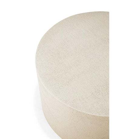 Allred Collaborative - Ethnicraft - Elements Coffee Table - Microcement - Off White - Round - - Elements Coffee Table - Microcement - Off White - Round - - 26414