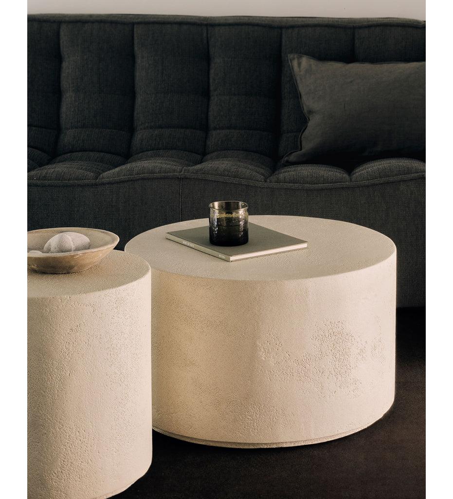 Allred Collaborative - Ethnicraft - Elements Side Table - Microcement - Off White - Mushroom Shape - 16 in. - Elements Side Table - Microcement - Off White - Mushroom Shape - 16 in. - 26413