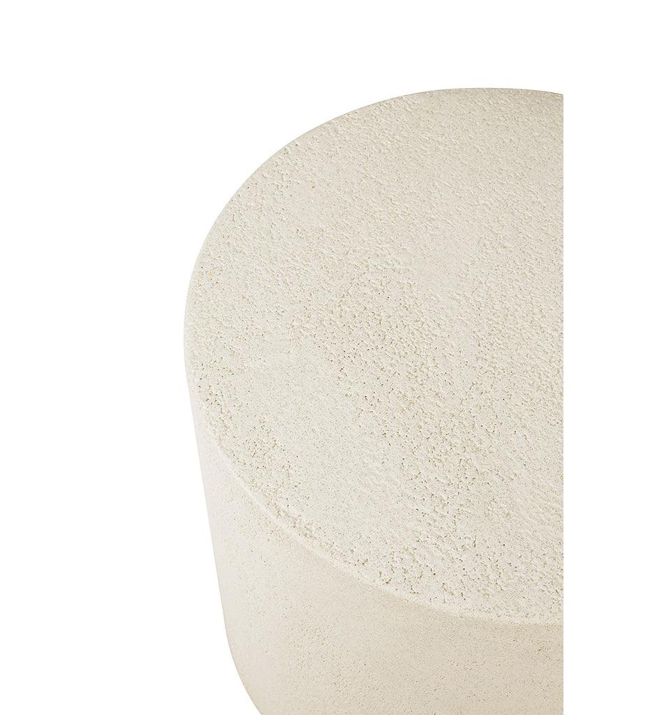 Allred Collaborative - Ethnicraft - Elements Side Table - Microcement - Off White - Round - 15.5 in. - Elements Side Table - Microcement - Off White - Round - 15.5 in. - 26413