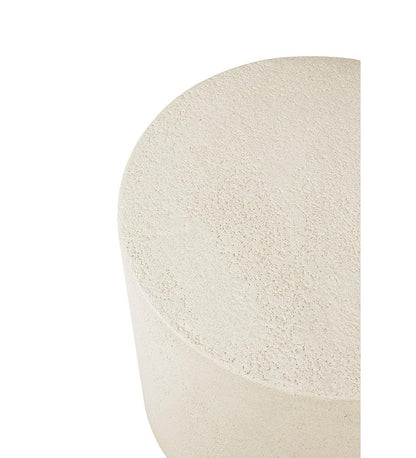 Allred Collaborative - Ethnicraft - Elements Side Table - Microcement - Off White - Round - 15.5 in. - Elements Side Table - Microcement - Off White - Round - 15.5 in. - 26413