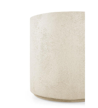 Allred Collaborative - Ethnicraft - Elements Side Table - Microcement - Off White - Round - 15.5 in. - Elements Side Table - Microcement - Off White - Round - 15.5 in. - 26413