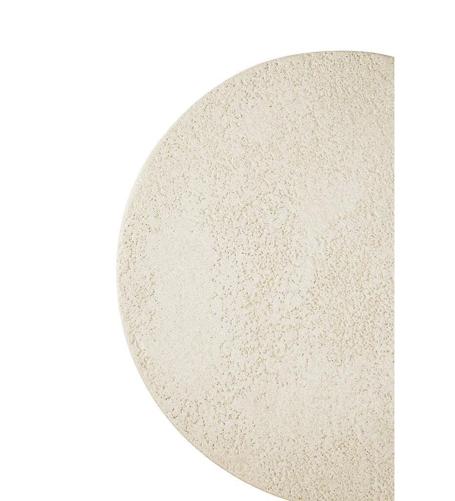 Allred Collaborative - Ethnicraft - Elements Side Table - Microcement - Off White - Round - 15.5 in. - Elements Side Table - Microcement - Off White - Round - 15.5 in. - 26413