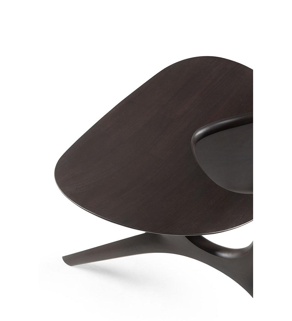 Allred Collaborative - Ethnicraft - Eye Lounge Chair - Varnished Mahogany - Dark Brown - Eye Lounge Chair - Varnished Mahogany - Dark Brown - 35056